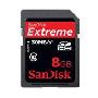 SanDisk Extreme 8G SDHC卡 读写速度30MB/S