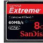 SanDisk Extreme 8G CF卡 新品极速60MB/S