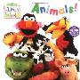 Elmo's World: Animals! (Sesame Street) (木板书)