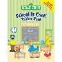 Sesame Street School Is Cool! Sticker Book (平装)