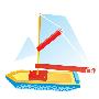 宏基木制玩具-组装件DRY帆船HJD932005 C-S