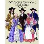 Colonial Fashions Paper Dolls (平装)