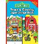 Sesame Street Classic Town & Country Super Sticker Book (平装)