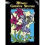 Magic Garden Fairies Stained Glass Coloring Book (平装)