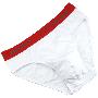 棉花共和国 男士棉质三角内裤 白色 01111016-XL