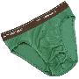 棉花共和国 男士三角内裤 莫代尔绿色 01111022-XL