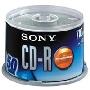索尼刻录盘 索尼CD-R 48x 50片桶装 北京正品