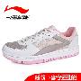 5.5折 正品李宁 女 经典款 休闲鞋 2LWD602-6灰粉