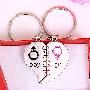 韩国Angel- “5201314”男孩女孩标志 情侣钥匙扣