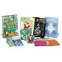 Christmas Crafts Fun Kit: Origami, Stickers, Stencils, Clip Art & More! (平装)