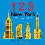 1 2 3 New York: A Cool Counting Book (木板书)