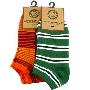 棉花共和国 女士船袜 52191003绿色 52191011桔色(2双组合)
