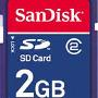 [免运费]SanDisk 标准Standard SDHC卡 2GB