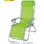 特斯林透气面料 可拆洗 沙滩椅 折叠椅 午休椅 [果绿色]折叠床