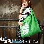 蓝玉宛手袋原创设计白芍系列单肩/手提休闲时尚女包5060G绿色