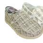 新款 CROCS 男款休闲帆布鞋男鞋 大方大格款 DG731