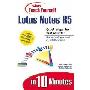 Sams Teach Yourself Lotus Notes 5 in 10 Minutes (平装)