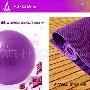 杰朴森瑜珈◆紫色6mmPVC瑜伽垫+65cm紫色普拉缇健身球套装