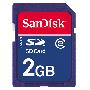 【Sandisk代理】 Sandisk 2GB SD卡 Class4 SDHC 相机卡 (2G)