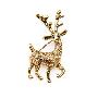 SaSa-镶钻圣诞胸针-超人气热卖款-五色小麋鹿