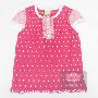 Sogni Kids 卓维乐品牌童装10新款夏装女童圆点蕾丝T恤D02405F
