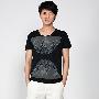 UIP正品 2010新款夏男式时尚印花圆领短袖T恤/个性纯棉 210203016