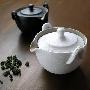顶级台湾进口茶具套装3件:陶瓷礼品 功夫茶 陶然盖碗黑/白
