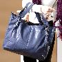 韩版包包特价时尚韩版特制五金扣环大容量多用包蓝色211JUST STAR