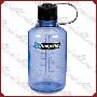 美国原产 Nalgene 500ml 窄口瓶户外水壶运动水壶绝对防漏紫蓝