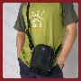 Pacsafe MetroSafe 美国防割防抢防盗单肩斜挎包可做腰包黑色小号