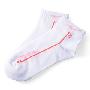【特价】ERKE鸿星尔克|官方正品|女运动袜 短袜|W82106-2 白/粉红