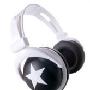 米索 极品Mix-Style款头戴耳机-黑底白星