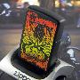 zippo 打火机 2010年新款 五星光芒飞翔吉他 24891