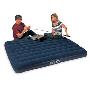 INTEX-68759 豪华深蓝绒毛拉带式空气床/充气床垫 双人加大