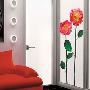 EMIT彩色防水牆貼-60*33cm-臥室牆貼-玫瑰花