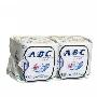 ABC护垫超极薄棉柔护垫22片(KMS)K22(2包装)