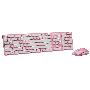 多彩粉色巧克力精品K1000U+M108BU键鼠套装,特价免邮！