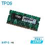 TPOS 6RN2048 DDR2(667MHz) 2GB 笔记本内存条 蓝色快车全国联保
