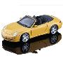 Maisto 美驰图保时捷911Carrera S Cabriolet 1:18模型车 柠檬黄