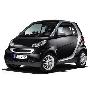 Maisto 美驰图奔驰smart fortwo coupe1:18模型车 蓝色另带黑色外壳
