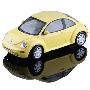 Maisto 美驰图大众甲壳虫 Volkswagen New Beetle 1:18 模型车 柠檬黄