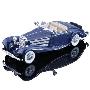 Maisto 美驰图 奔驰 Mercedes-Benz 500 K Typ Specialroadster 1936 1:18 模型车 蓝色