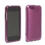 Insten 苹果(Apple) iPod Touch 2/3代圈纹清水套 透紫色