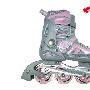 美洲狮MS835LE-09 专业轮滑鞋 溜冰鞋 旱冰鞋 银粉