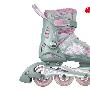 美洲狮MS835LE-10 专业轮滑鞋 溜冰鞋 旱冰鞋 银粉