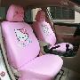 纯棉卡通通用全车座套/椅套-MK008 kitty 粉色