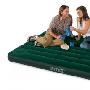美国INTEX绿色植绒内置脚泵双人充气床垫（66929）