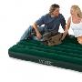 美国INTEX绿色植绒内置脚泵小双人充气床垫（66928）