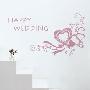 【婚禮裝飾】EMIT牆貼 浪漫居室裝飾貼紙 55*50cm