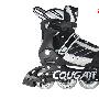美洲狮MS101 专业轮滑鞋 溜冰鞋 旱冰鞋 黑白